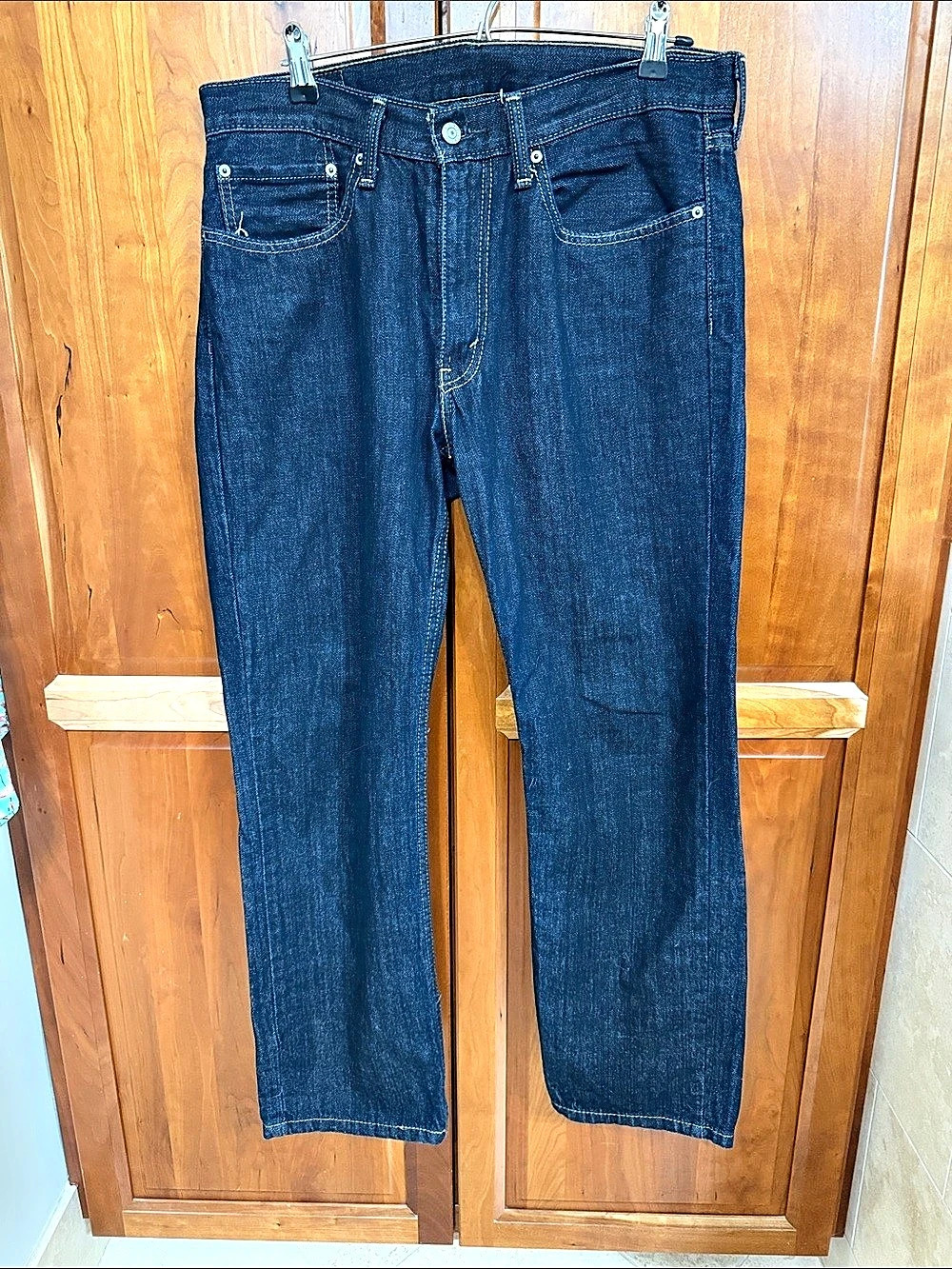 Levi's 514 Straight Leg Jeans Waist 34 Blue Like New